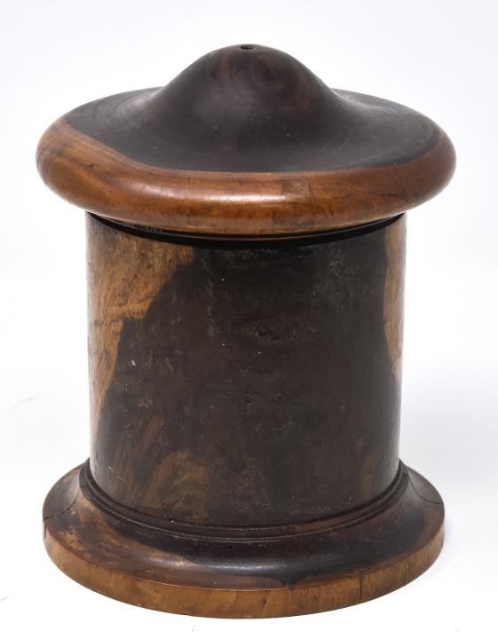 Antique 19th C Georgian Lignum Vitae Treenware Box (1 of 7)