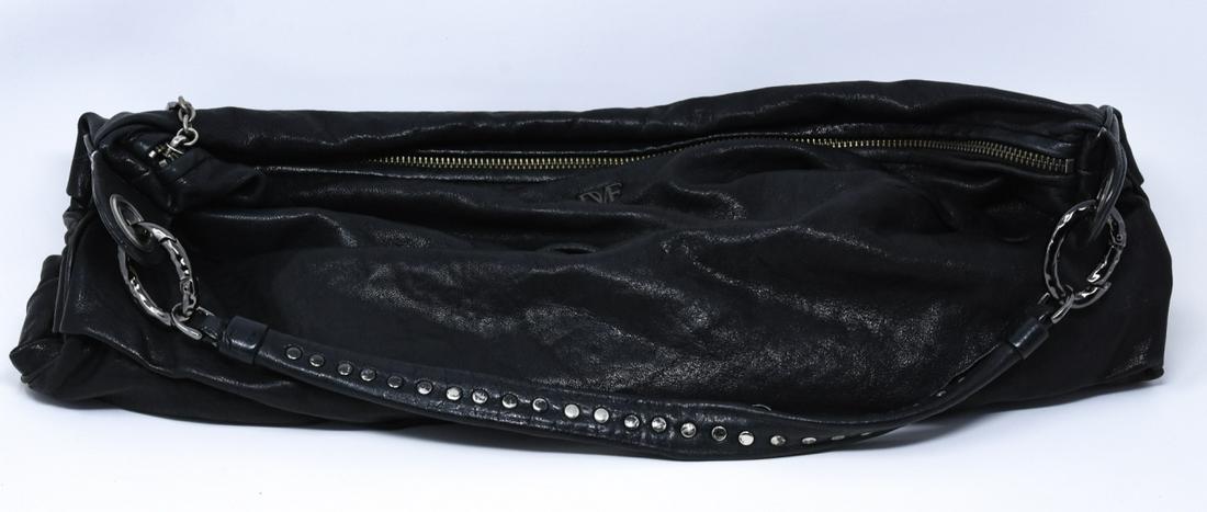 Diane Von Furstenberg Leather Handbag Satchel (1 of 7)