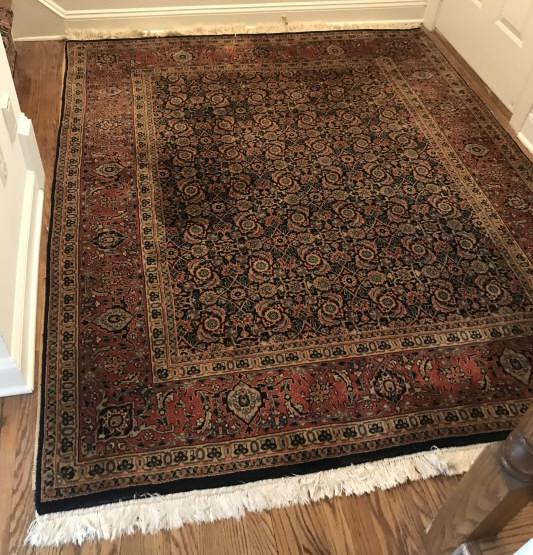 Hand Knotted Silk Cotton Blend Oriental Carpet (1 of 3)