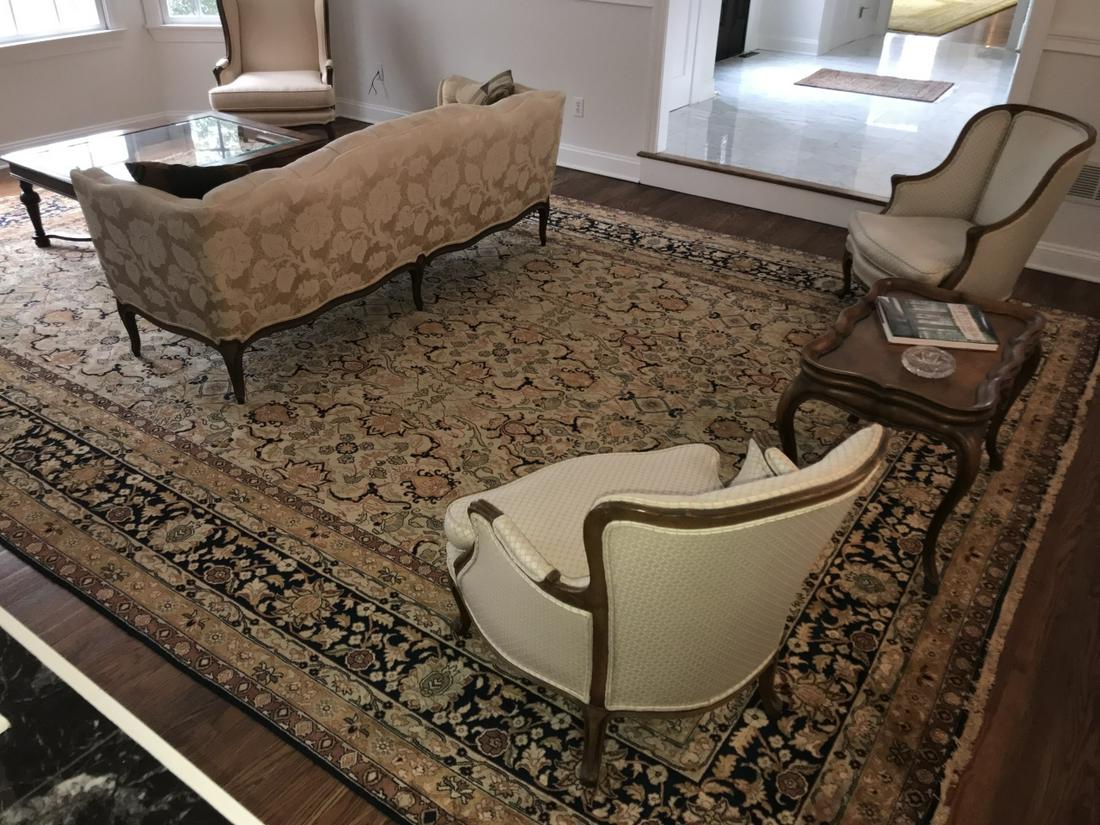 Large Hand Knotted Persian / Oriental Carpet (1 of 6)