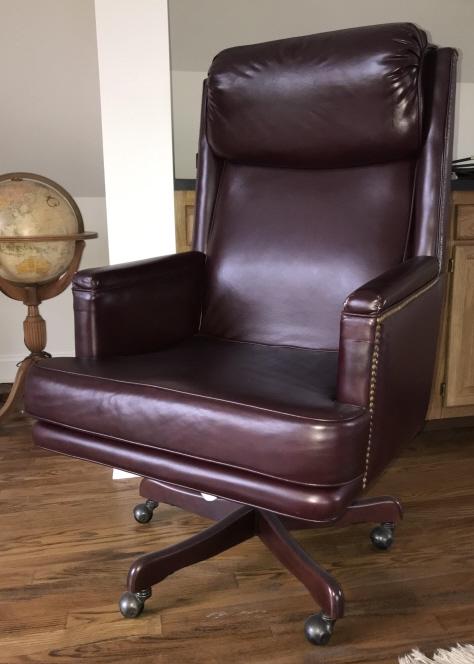 Leather Executive's Desk Chair by Whitehall (1 of 3)