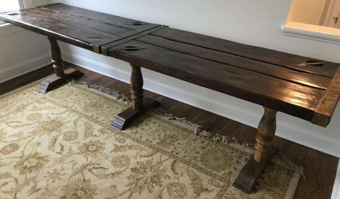 Rustic French Country Farm Table / Dining Table (1 of 5)