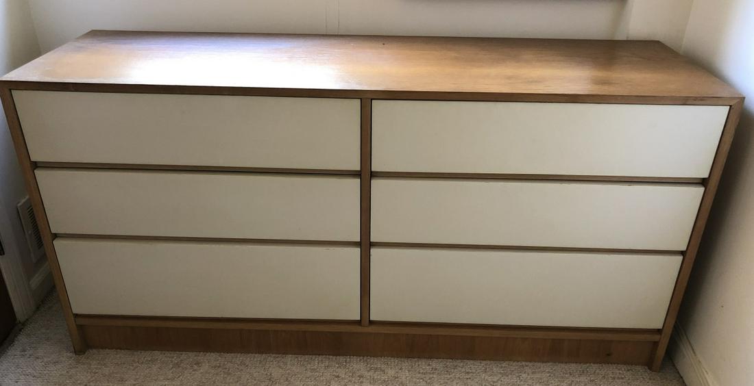 Mid C. Formica & Wood Twin Bedroom Set (1 of 3)