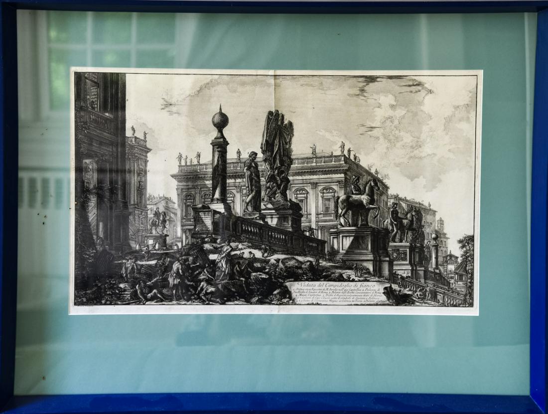 Giovanni Battista Piranesi Veduta del Campidoglio (1 of 8)