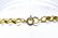 Vintage Gilt & Art Glass Staggered Fringe Necklace - 6
