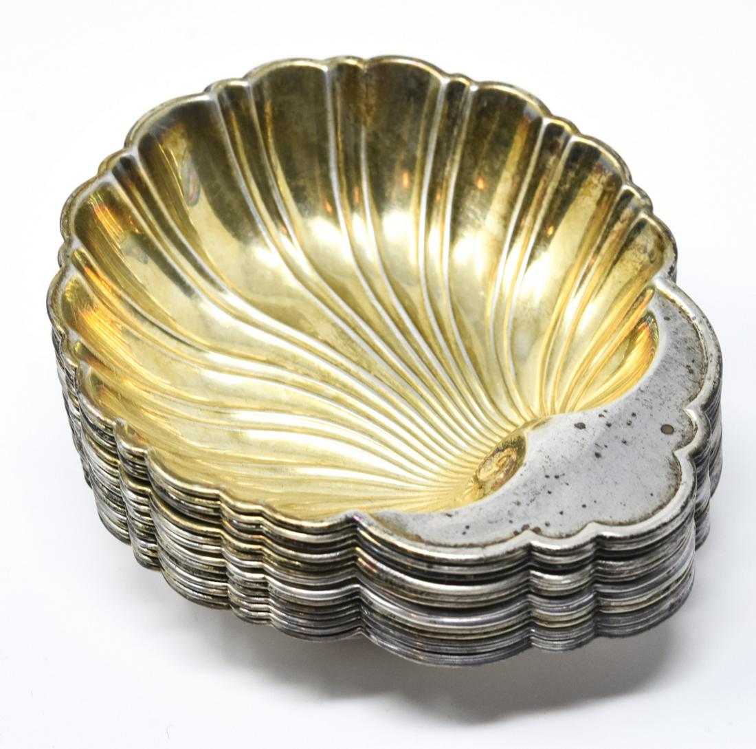 14 Gorham Sterling Silver Shell Condiment Dishes (1 of 8)