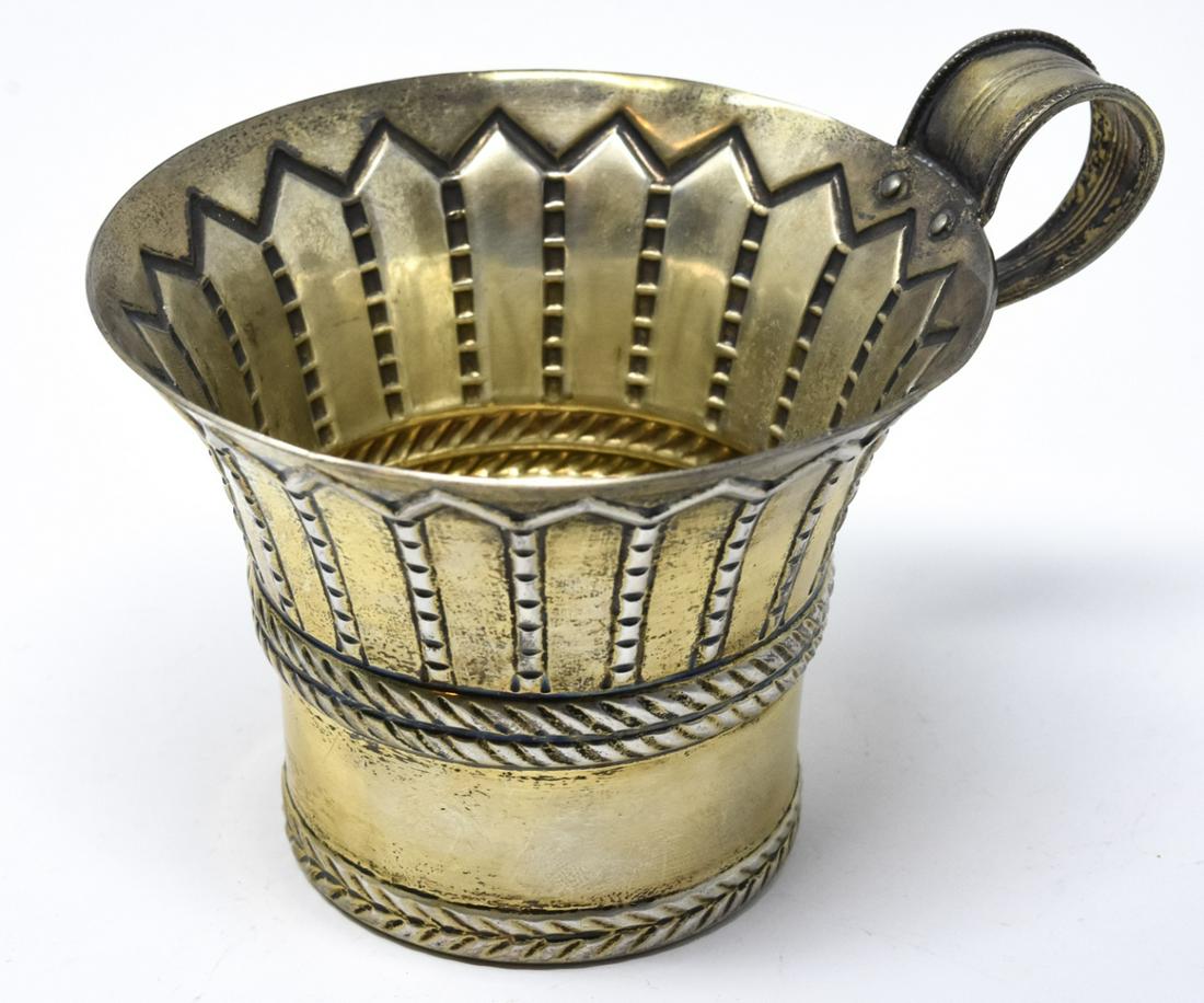 Antique English Sterling Silver Handled Cup (1 of 6)