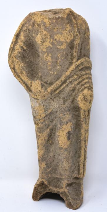 Antique Roman / Etruscan Pottery Partial Statue (1 of 6)