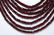 430 Carat Faceted Ruby Bead Multi Strand Necklace - 2