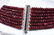 430 Carat Faceted Ruby Bead Multi Strand Necklace - 5