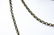 Antique 19th C Rolo Chain Necklace w Pendant - 3