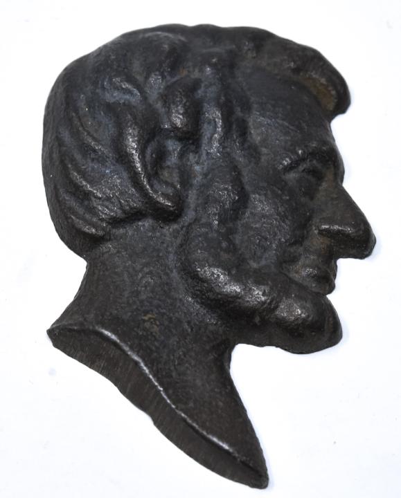 Antique C 1900 Abraham Lincoln Bronze Bust (1 of 4)
