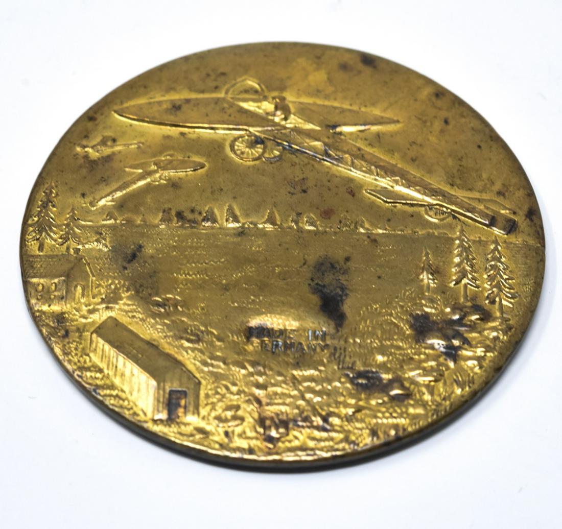 Circa 1910 German Early Airplane Mirror (1 of 5)