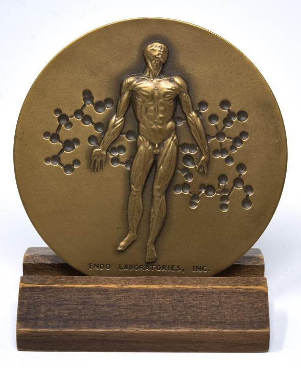 C 1964 Endo Labs Garden City NY Bronze Coin (1 of 5)