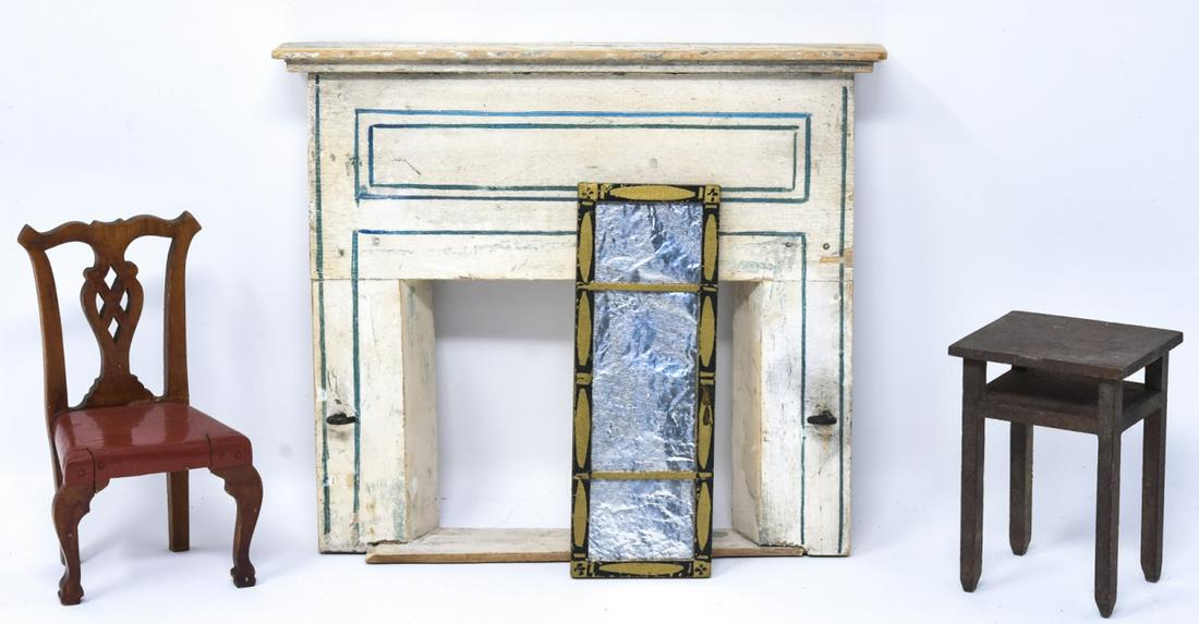 Antique Dollhouse Tynietoy Furniture Group (1 of 5)