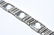 Antique Art Deco Sterling Silver Panel Bracelet - 5