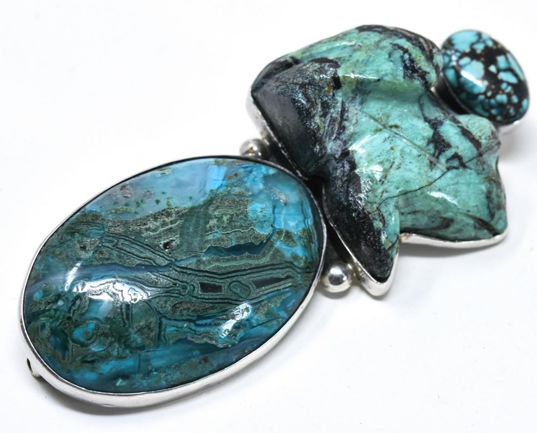 Amy Kahn Russell Sterling Frog Pendant / Brooch (1 of 6)