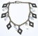 Sterling Silver Bracelet w Swarovski & Marcasite