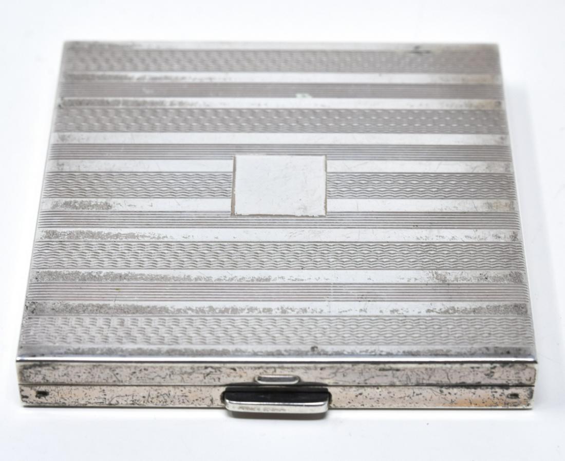 Art Deco Sterling Silver Compact by Volupte (1 of 8)