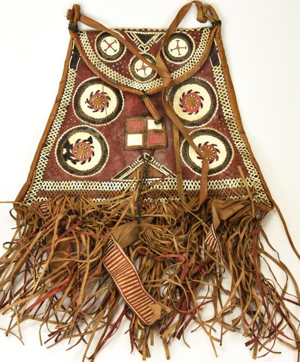 Hand Made Native American Indian Leather Satchel (1 of 10)