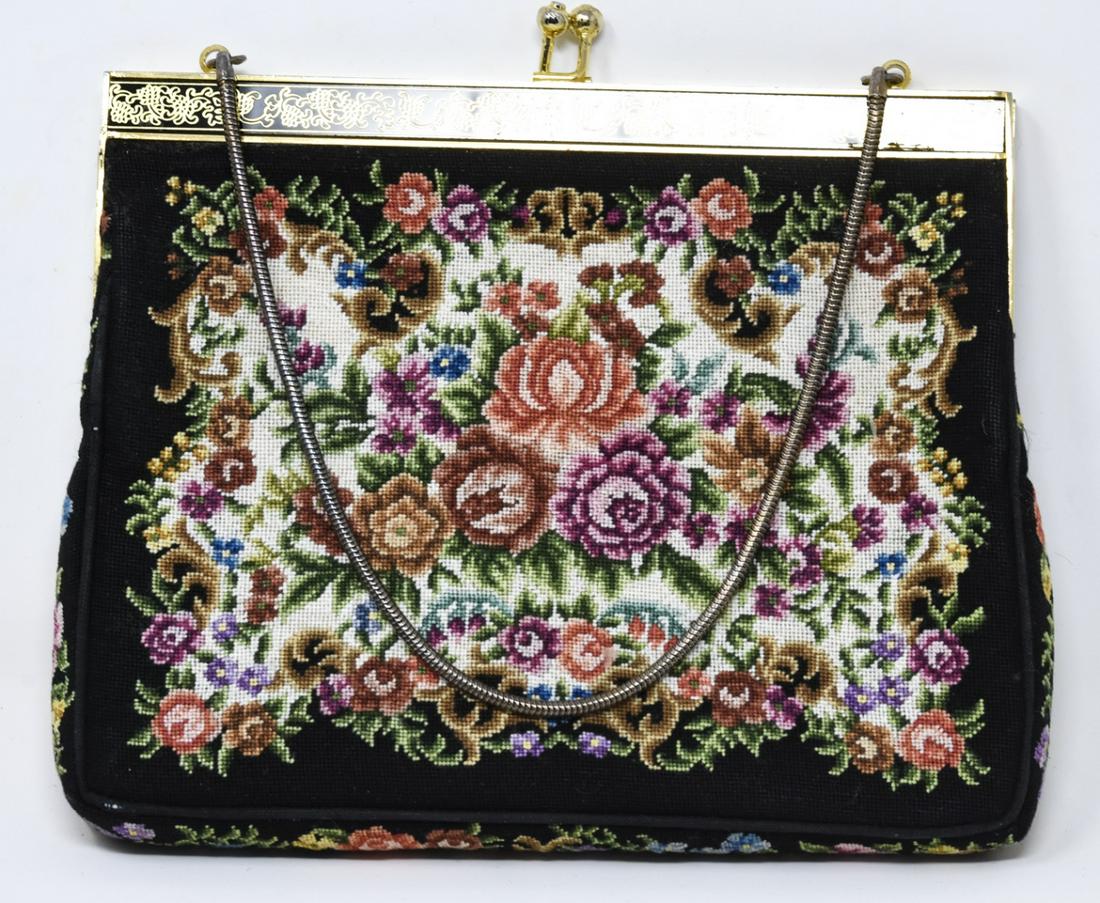 KN Vintage Petit Point Evening Bag (1 of 6)