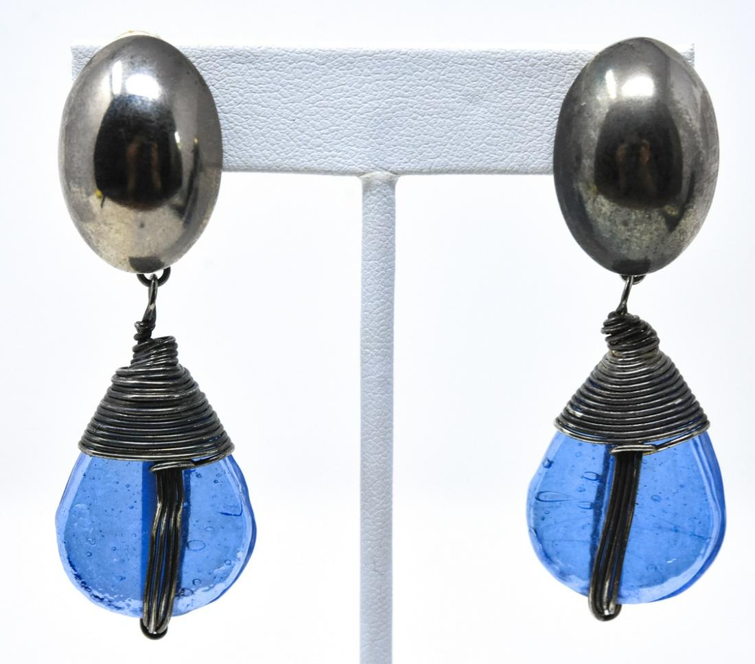 VN Pair Handmade Clip On Dangle Earrings (1 of 4)