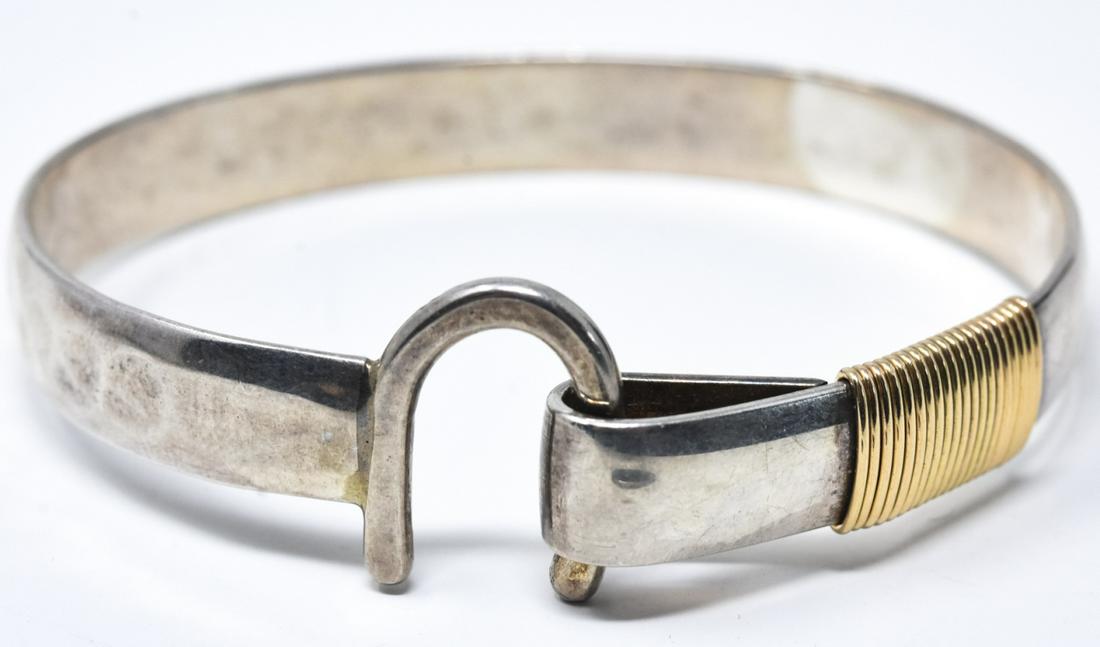 VB Vintage Sterling Sonya Horse Bit Bracelet (1 of 5)