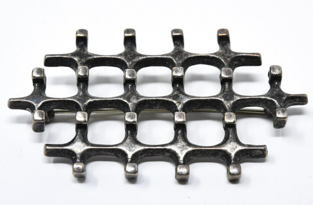 Marianne Berg Uni David Andersen Sterling Brooch (1 of 7)