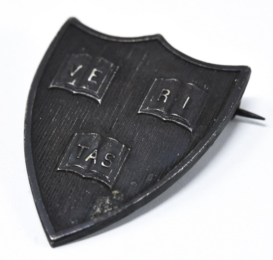 Harvard "VE RI TAS" Shield Form Brooch (1 of 4)