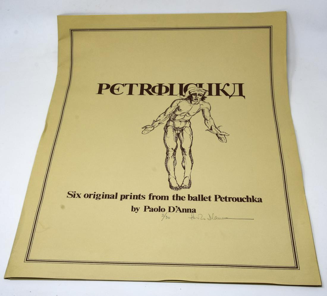 Paolo D'anna - Ballet Petrushka Lithographs (1 of 6)