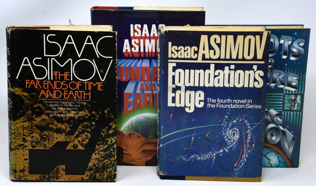 Four Books by Isaac Asimov Incld First Editions (1 of 9)