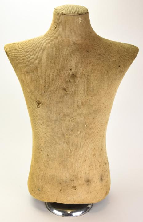 Vintage Mannequin Torso Bust (1 of 7)