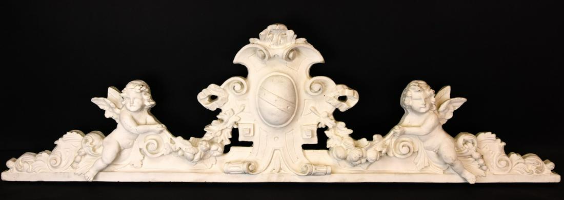 Regency Style Armorial Architectural Pediment (1 of 6)