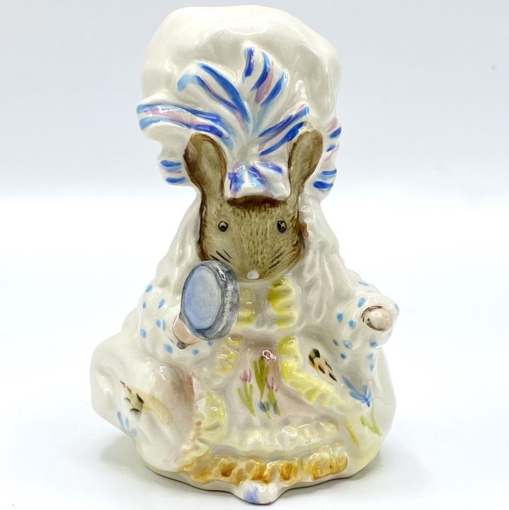 Royal Albert England Lady Mouse – Beatrix Potter: Royal Albert England Lady Mouse – Beatrix Potter ceramic figurine is approximately 4.75 x 2.25 inches.