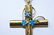 Antique C 1880 Gold Filled Cross Pendant Necklace - 3