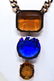 YSL Copper & Crystal Necklace & Pair Earrings - 7