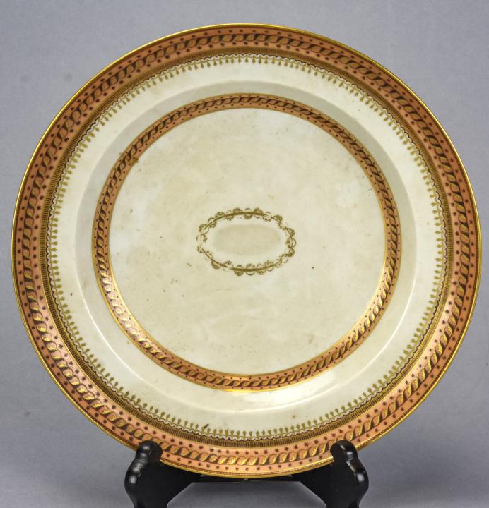 Large 18th C Chinese Export Porcelain Bowl (1 of 6)