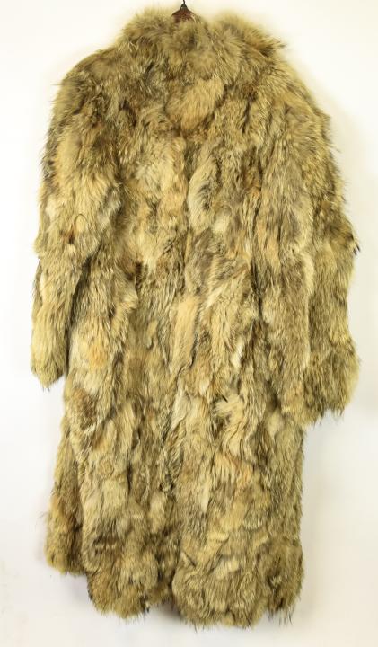 Vintage Full Length Coyote Fur Coat (1 of 10)