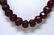 Hand Carved Faceted 550 Carat Ruby Necklace - 2