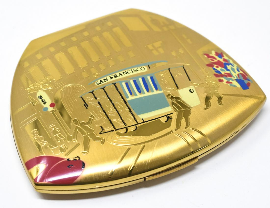 Vintage San Francisco Motif Compact by Elgin (1 of 9)
