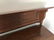 Antique Carved Wood Wall Shelf or Mantle w Shield - 2