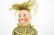 Antique Bisque Solider Doll w Original Clothing - 4