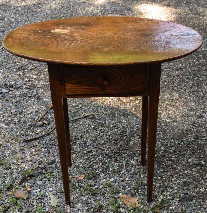 Antique 19th Century American Sheraton End Table (1 of 5)