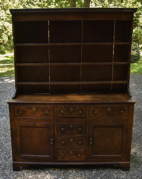 Antique 19th C English Welsh C 1800 Kitchen Hutch (1 of 7)