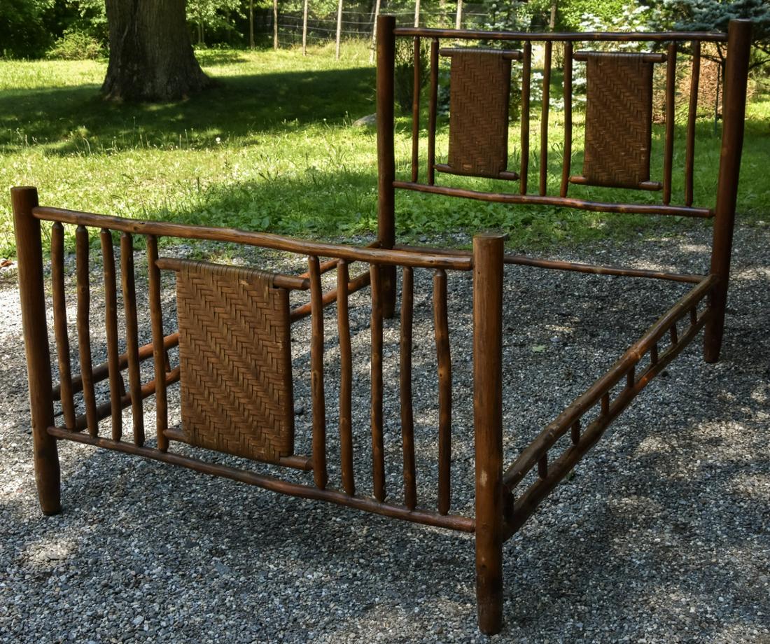 Log Cabin / Adirondack Style Full Size Bed Frame