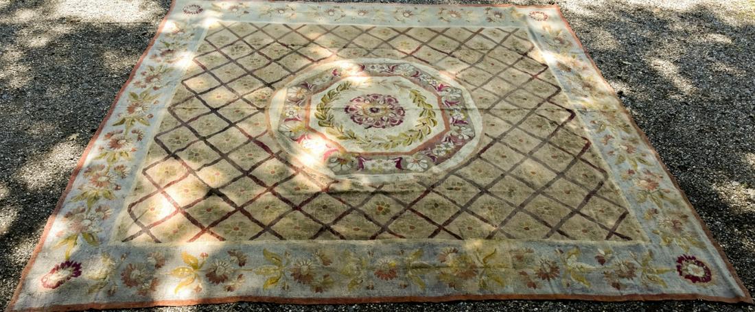 Doris Blau French Aubusson Style Tapestry Carpet (1 of 8)