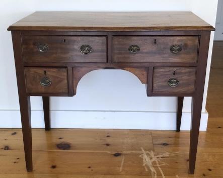 Antique American Hepplewhite Writing Desk (1 of 5)