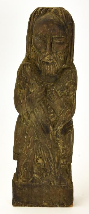 Antique Hand Carved Wooden Santos Figure (1 of 6)