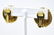 Hobe Gold Tone Art Glass & Milk Glass Clip Earring - 5