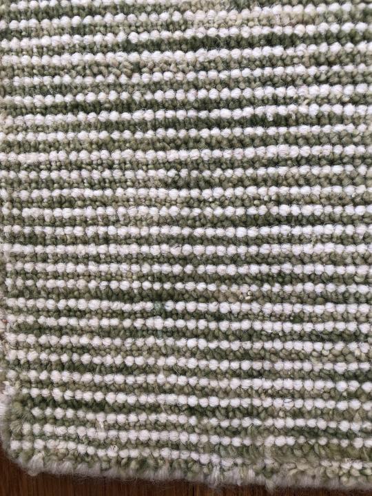 9 x 12 Hand Made India Carpet Sage Green & Ivory (1 of 5)